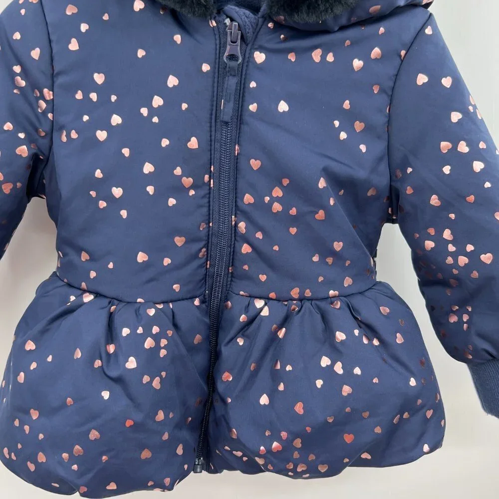 Rothschild Toddler puffer jacket with hood 18months